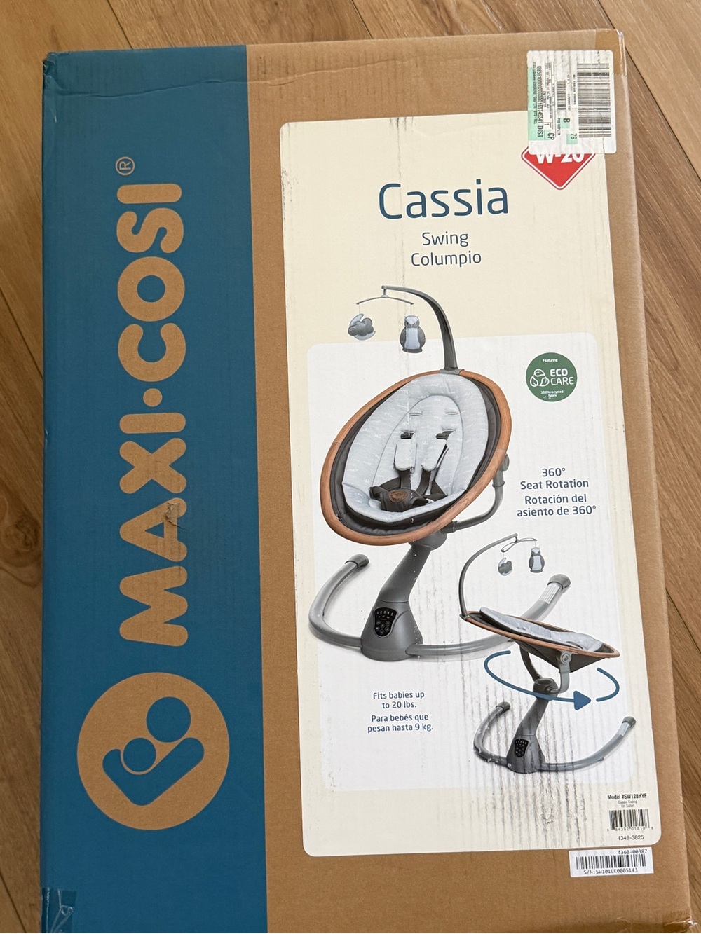 New maxi cosi swing